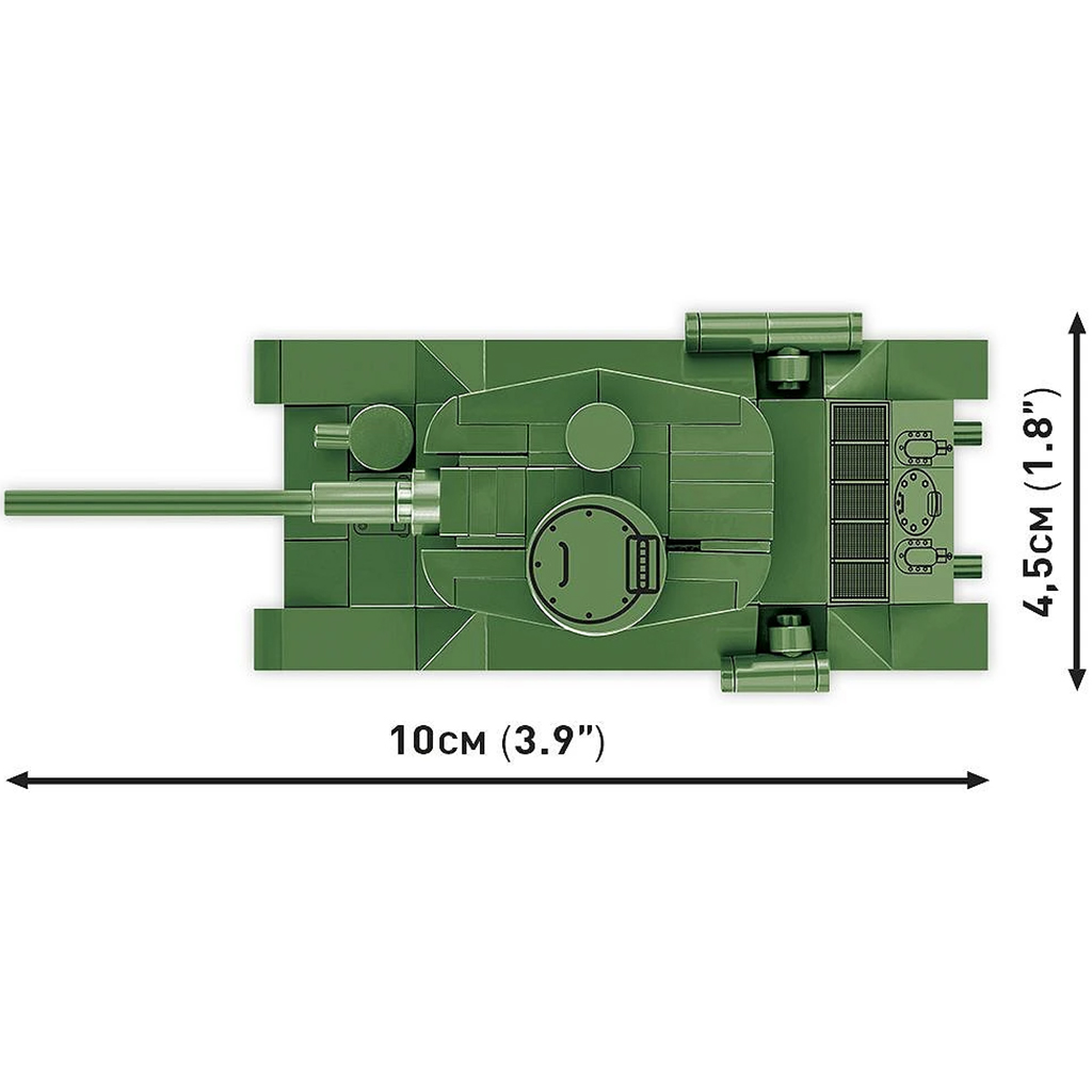 imagen de COBI: tanque soviético T-34/85 juego de construcción (3092) 4