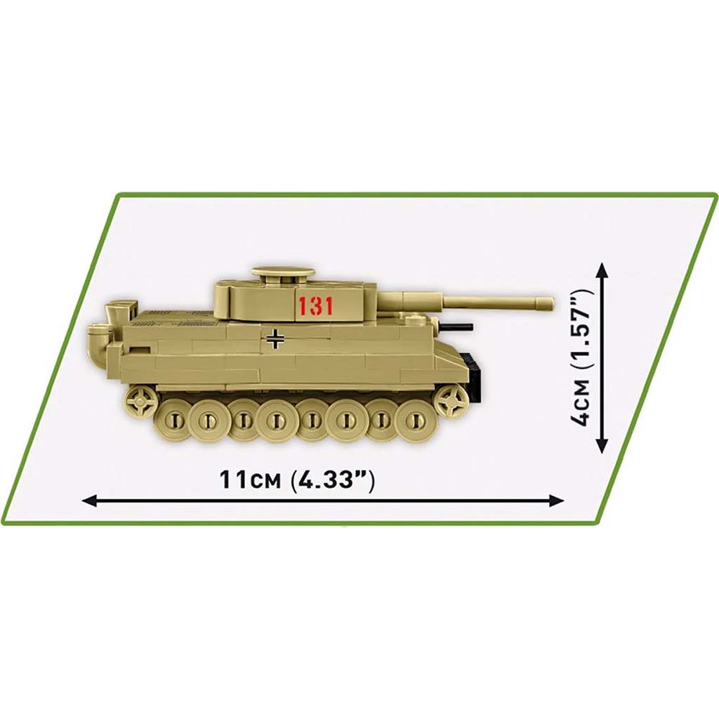 imagen de COBI: tanque Tiger I 131 juego de construcción (3095) 3