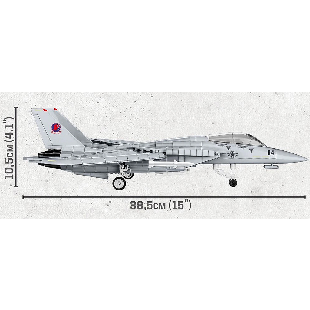 imagen de COBI: Top Gun F-14A Tomcat™ juego de construcción (5811A) 6