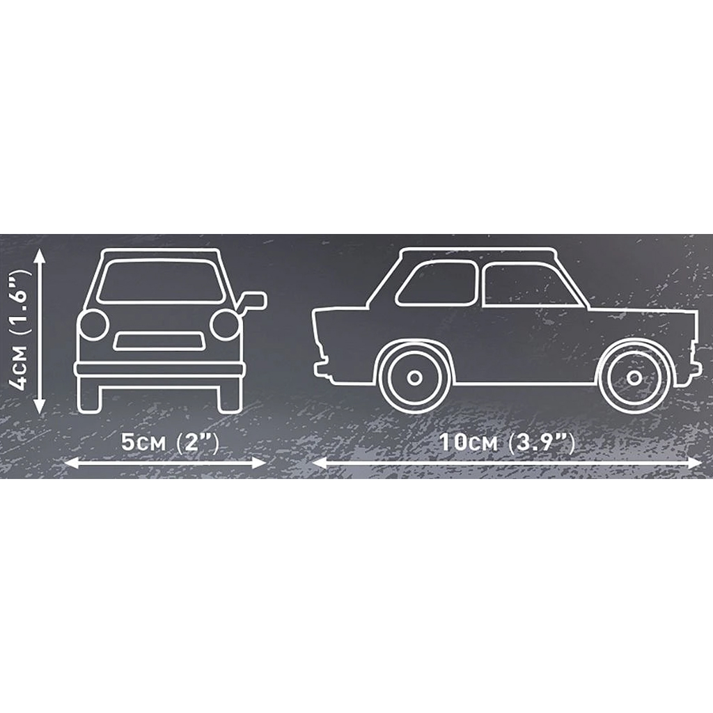 imagen de COBI: Trabant 601 juego de construcción (24539) 3