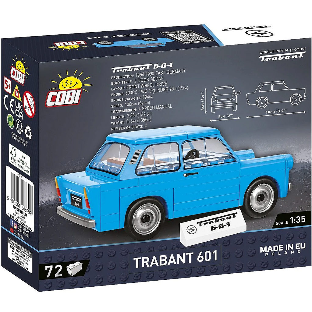 imagen de COBI: Trabant 601 juego de construcción (24539) 4