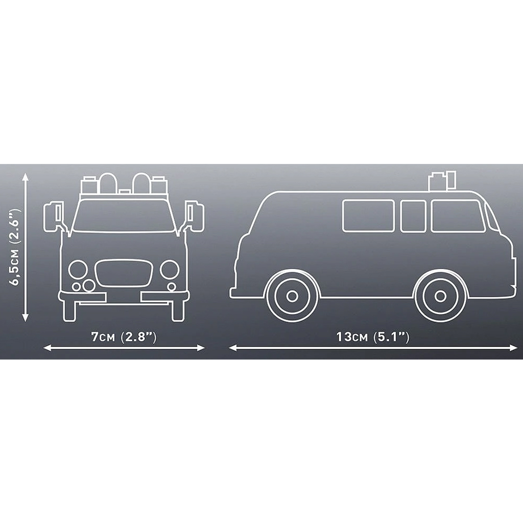 imagen de COBI: Vehículo de rescate Barkas B1000 (24595) 4