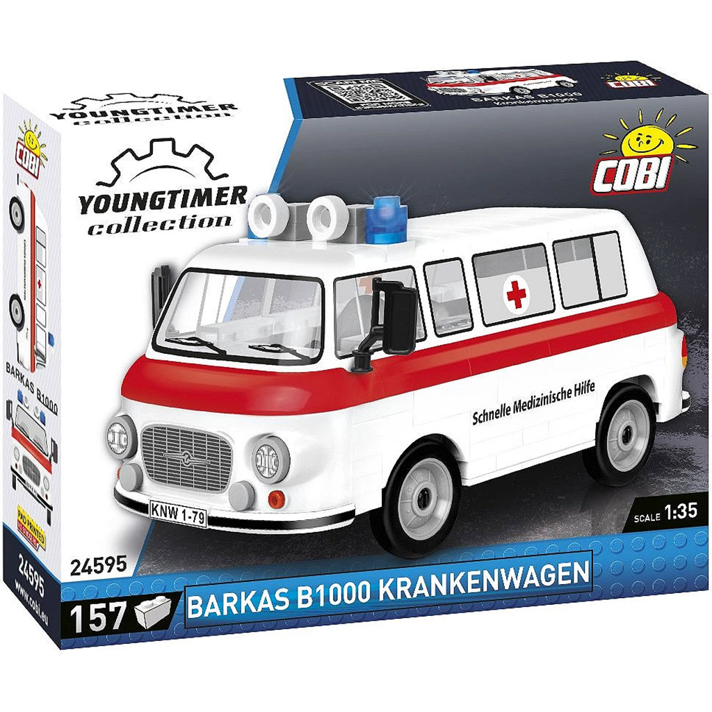 imagen de COBI: Vehículo de rescate Barkas B1000 (24595) 1