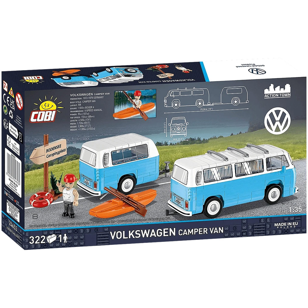 imagen de COBI: Volkswagen Camper juego de construcción (24653) 3