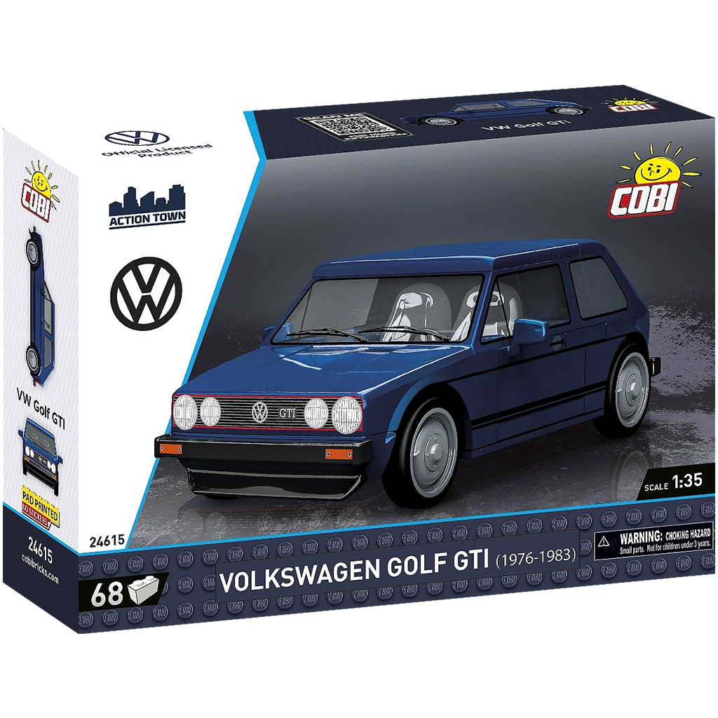 imagen de COBI: Volkswagen Golf GTI azul juego de construcción (24615) 1