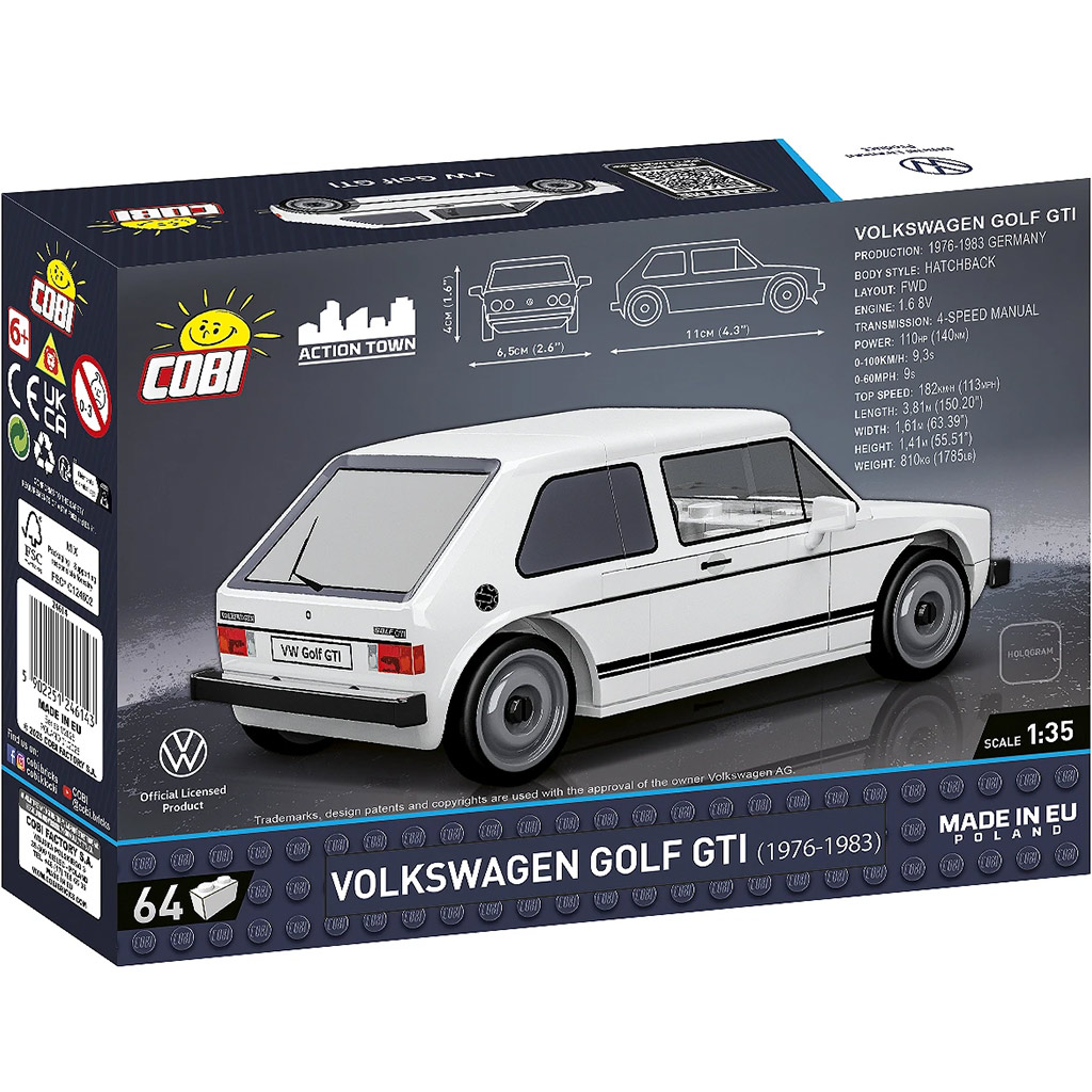 imagen de COBI: Volkswagen Golf GTI juego de construcción (24614) 3