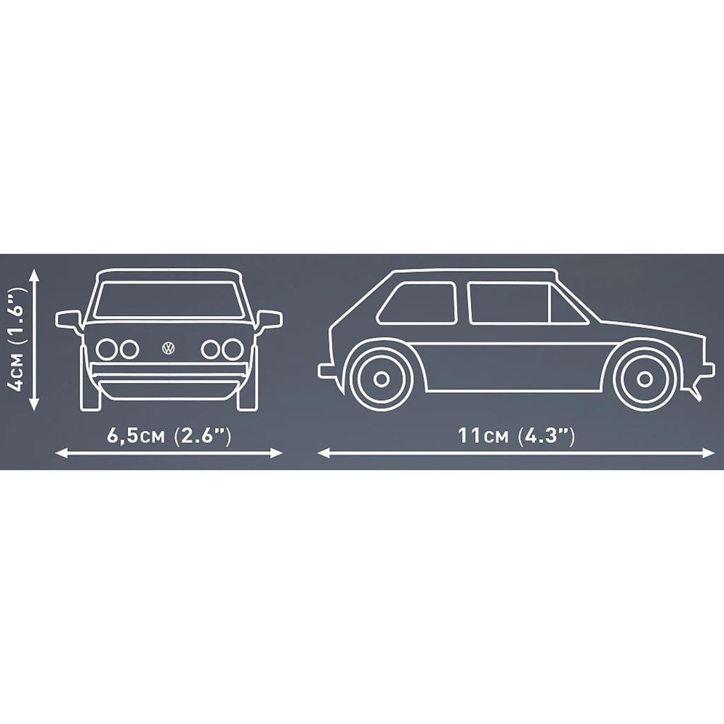 imagen de COBI: Volkswagen Golf GTI juego de construcción (24614) 4