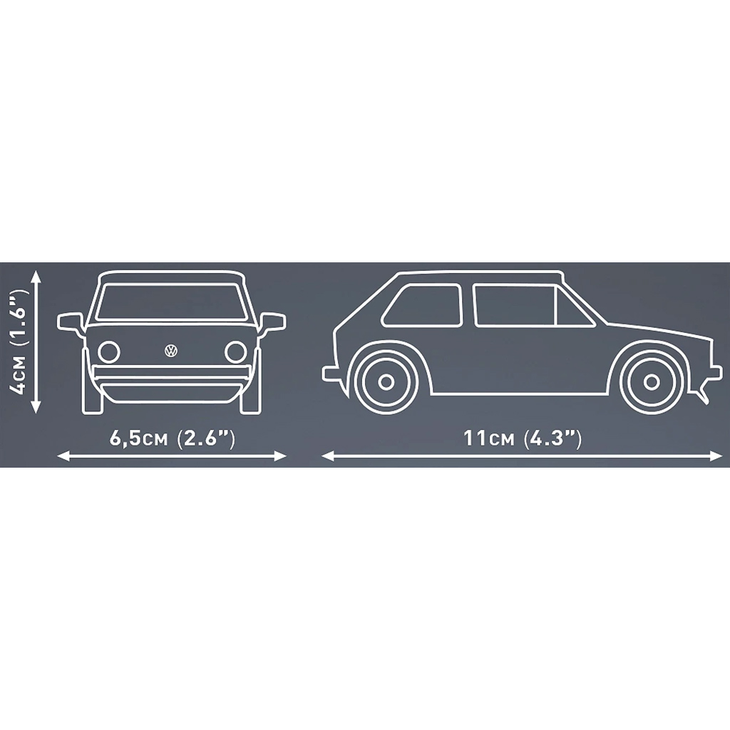 imagen de COBI: Volkswagen Golf Mk1 juego de construcción (24613) 4