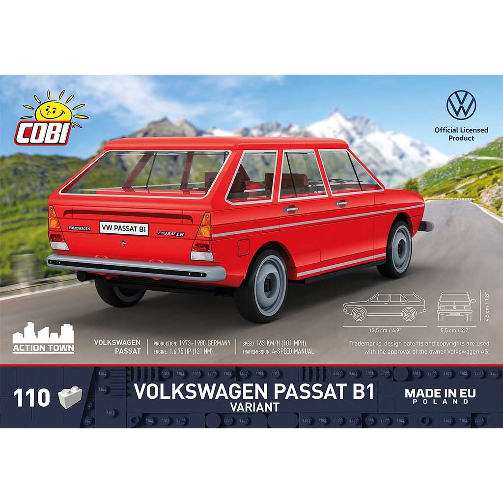 imagen de COBI: Volkswagen Passat B1 Variant coche de construcción (24641) 2