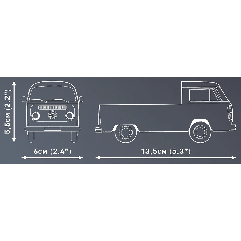 imagen de COBI: Volkswagen T2a camión de plataforma juguete de construcción (24618) 4