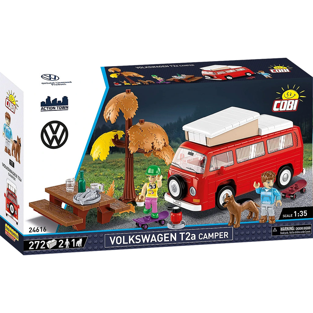 imagen de COBI: Volkswagen T2a Camper juego de construcción (24616) 1
