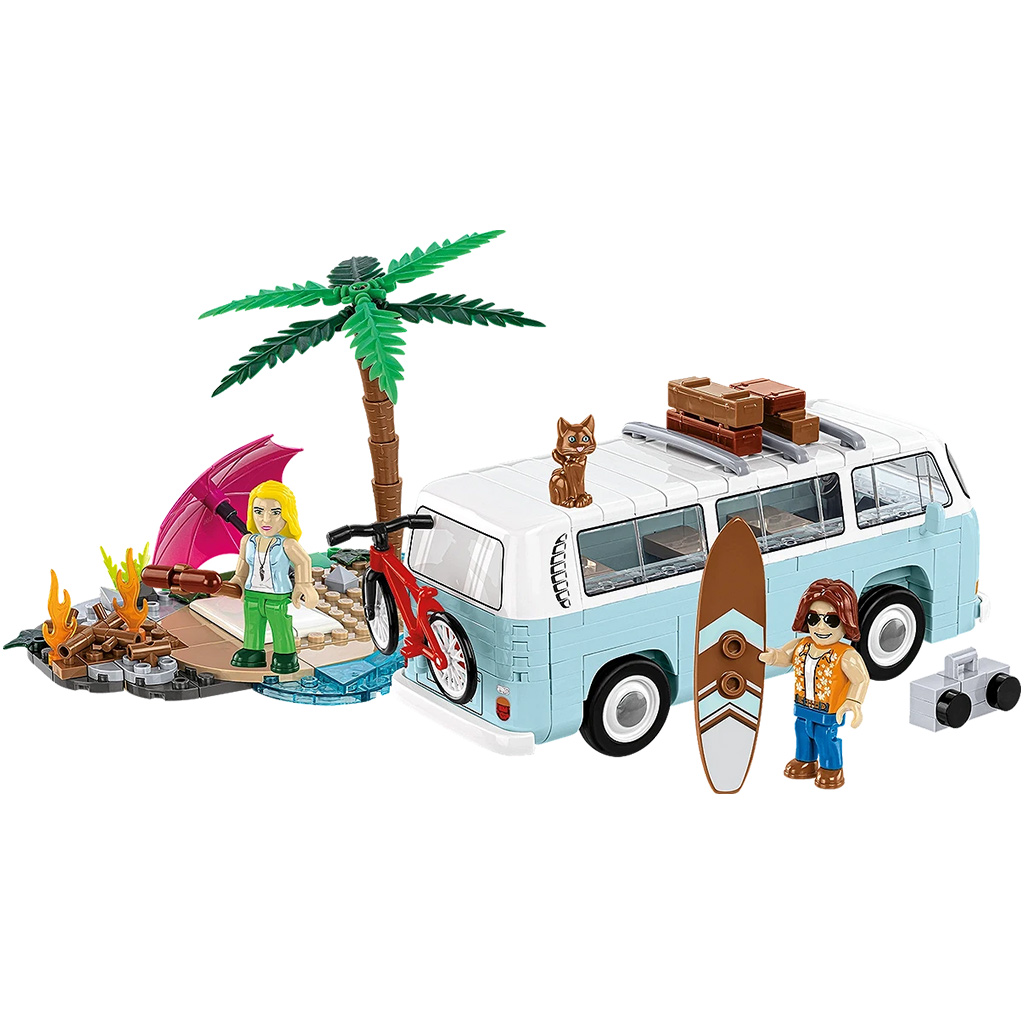 imagen de COBI: Volkswagen T2a Kombi juego de construcción (24617) 3