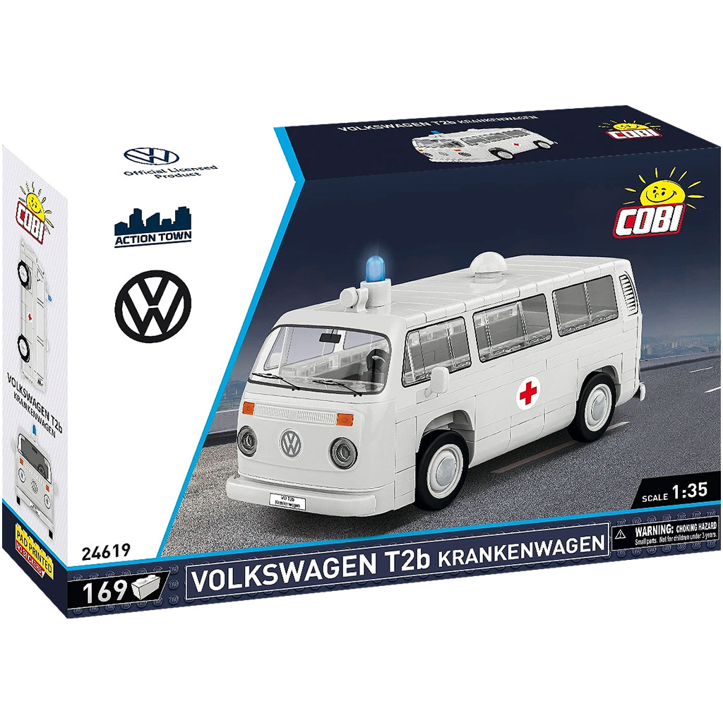 imagen de COBI: Volkswagen T2b vehículo de rescate juego de construcción (24619) 1