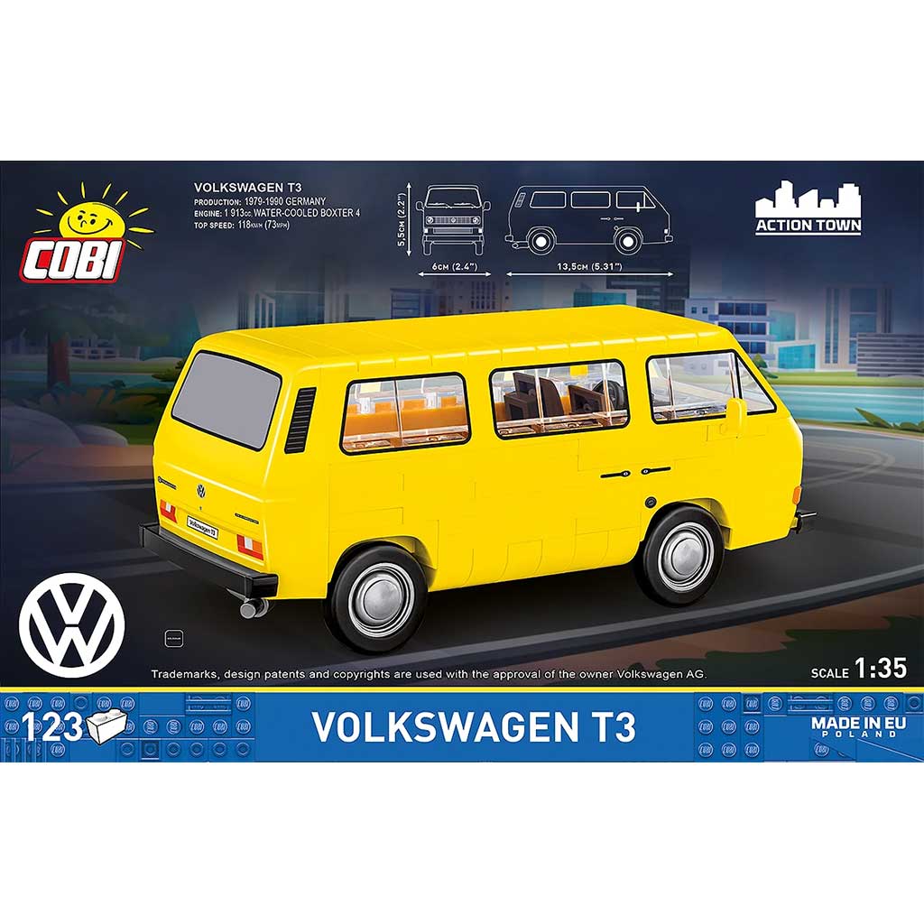 imagen de COBI: Volkswagen T3 coche de construcción (24634) 2