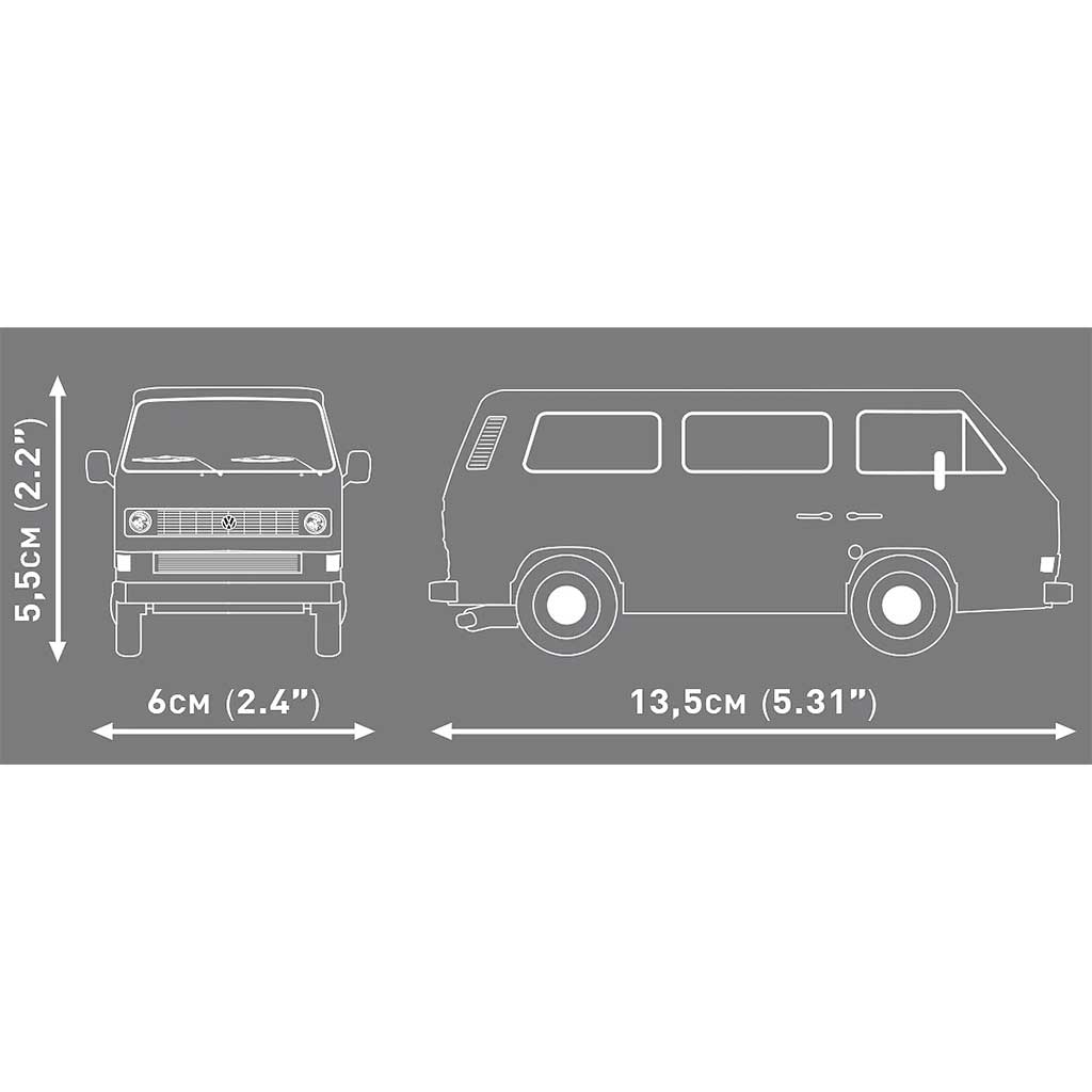 imagen de COBI: Volkswagen T3 coche de construcción (24634) 4