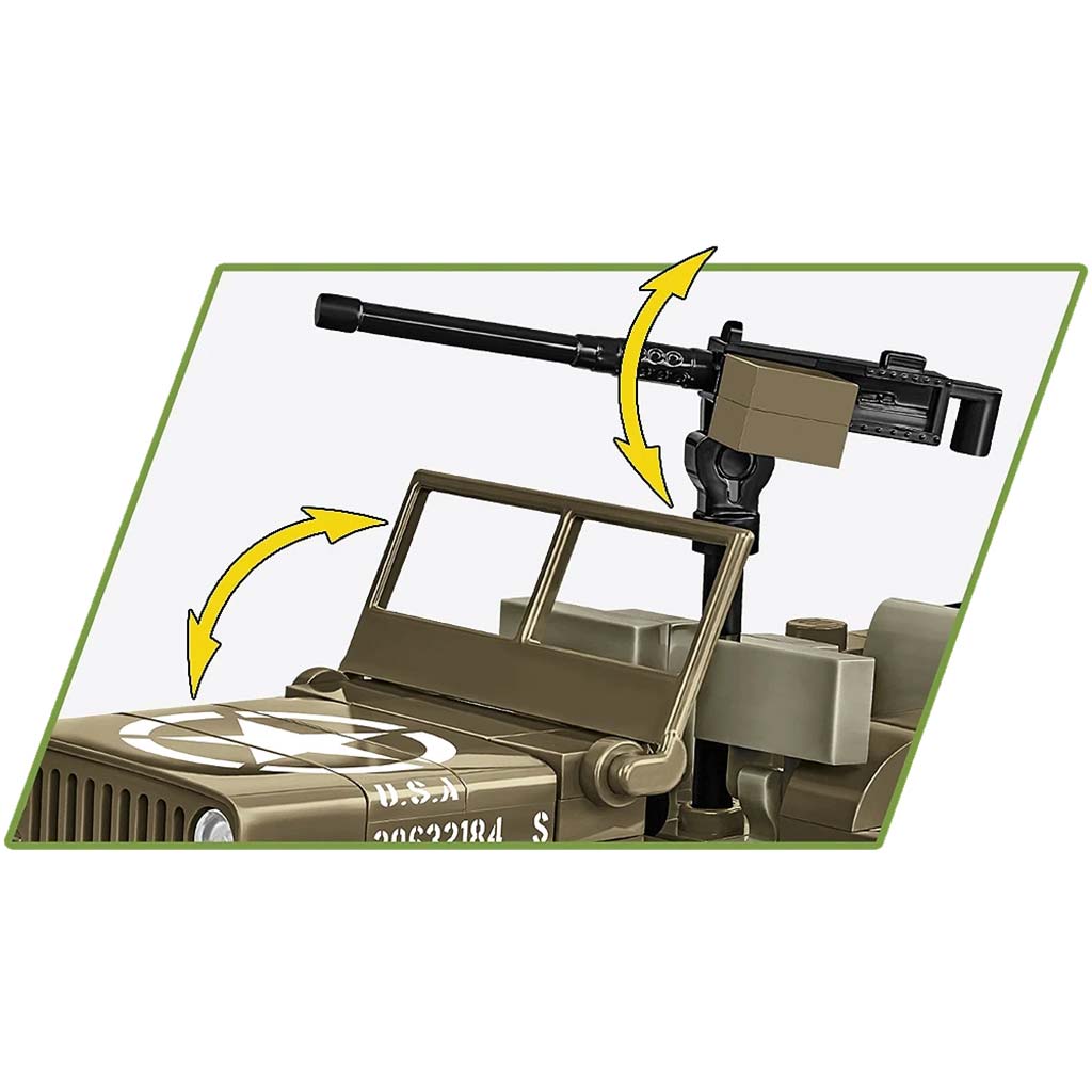 imagen de COBI: Willys MB tanque de construcción (3133) 4