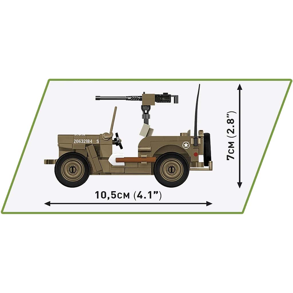 imagen de COBI: Willys MB tanque de construcción (3133) 6