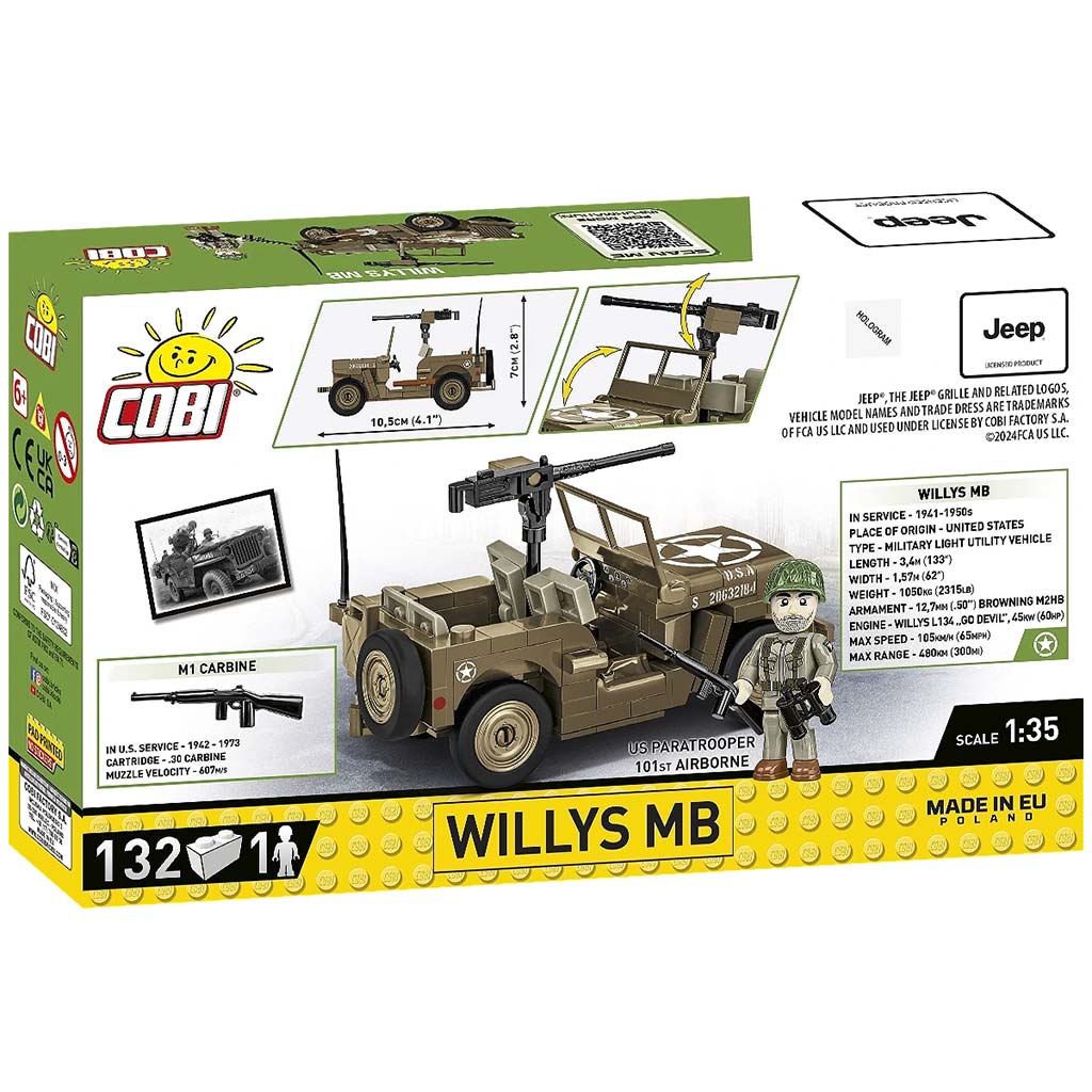 imagen de COBI: Willys MB tanque de construcción (3133) 7