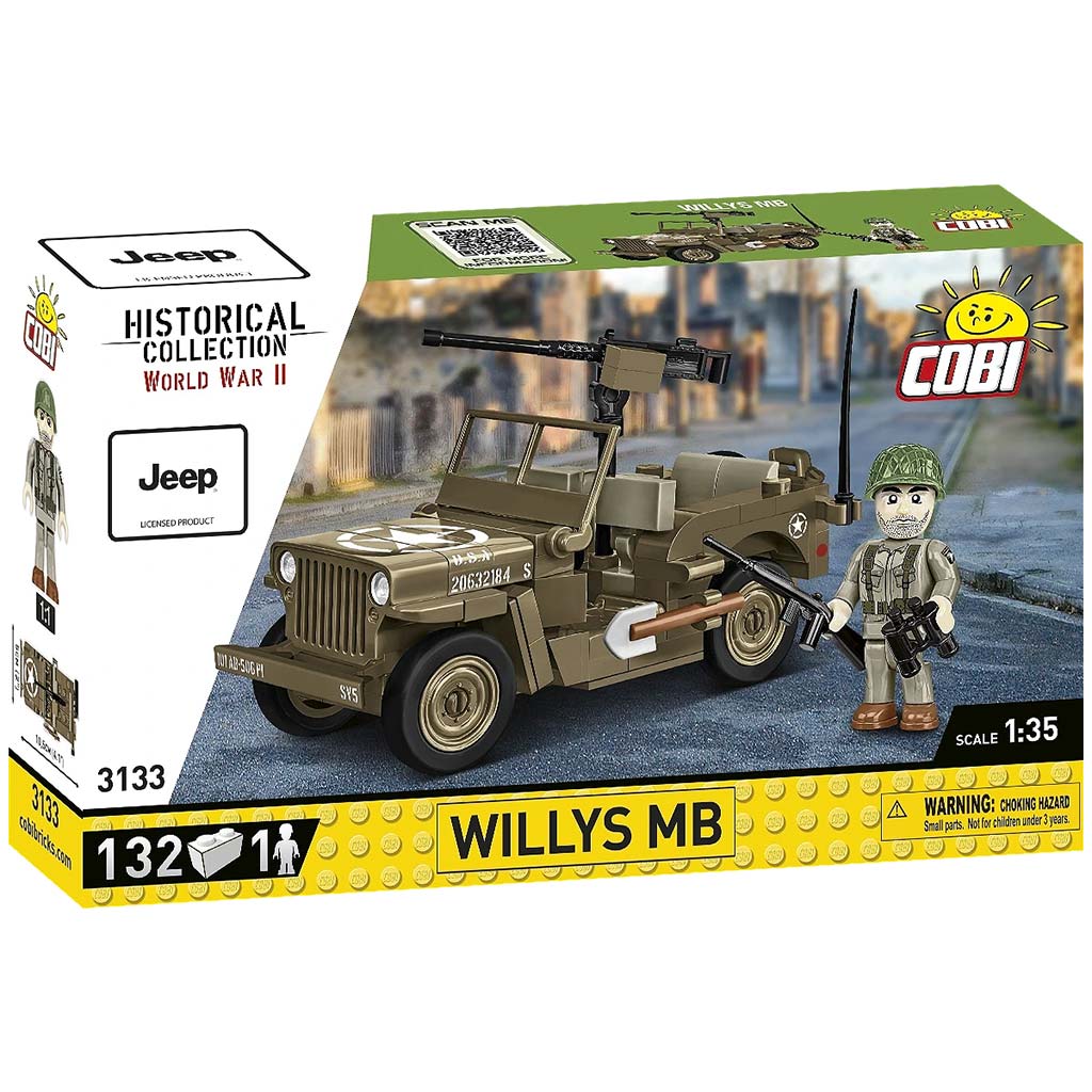 imagen de COBI: Willys MB tanque de construcción (3133) 1