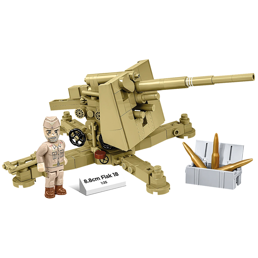 imagen de COBI: WW II 8.8cm Flak 18 juego de construcción (3141) 2