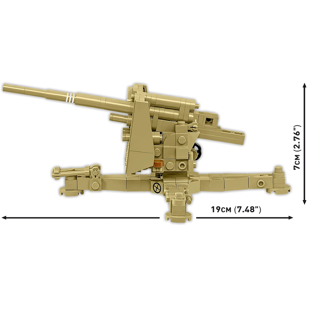 imagen de COBI: WW II 8.8cm Flak 18 juego de construcción (3141) 4