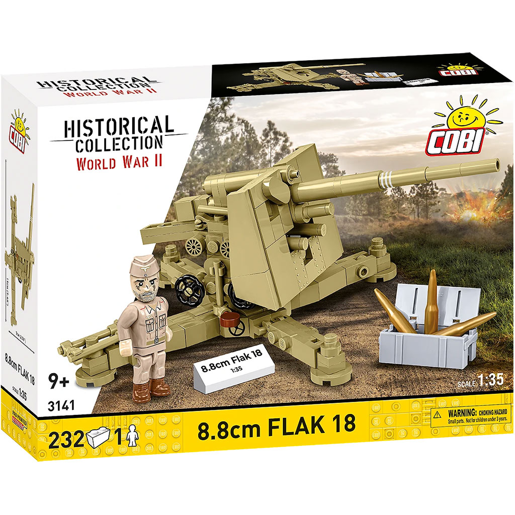 imagen de COBI: WW II 8.8cm Flak 18 juego de construcción (3141) 1