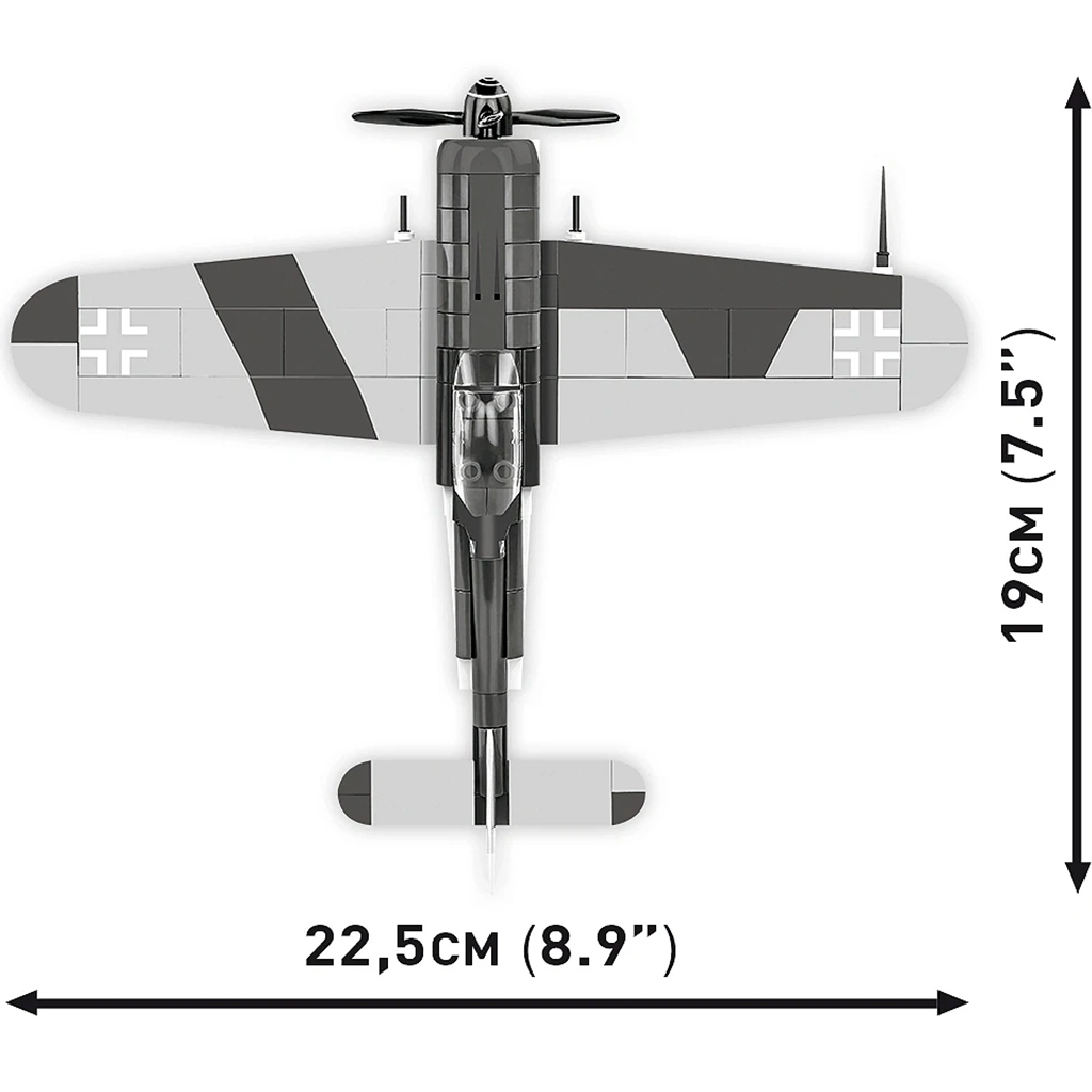 imagen de COBI: WW II Focke-Wulf FW 190 F-8 juguete de construcción (5871) 5