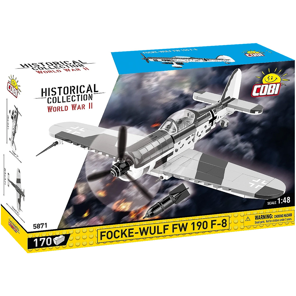 imagen de COBI: WW II Focke-Wulf FW 190 F-8 juguete de construcción (5871) 1