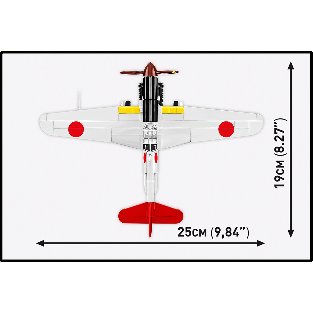 imagen de COBI: WW II Kawasaki Ki-61 Hien juego de construcción (5872) 4