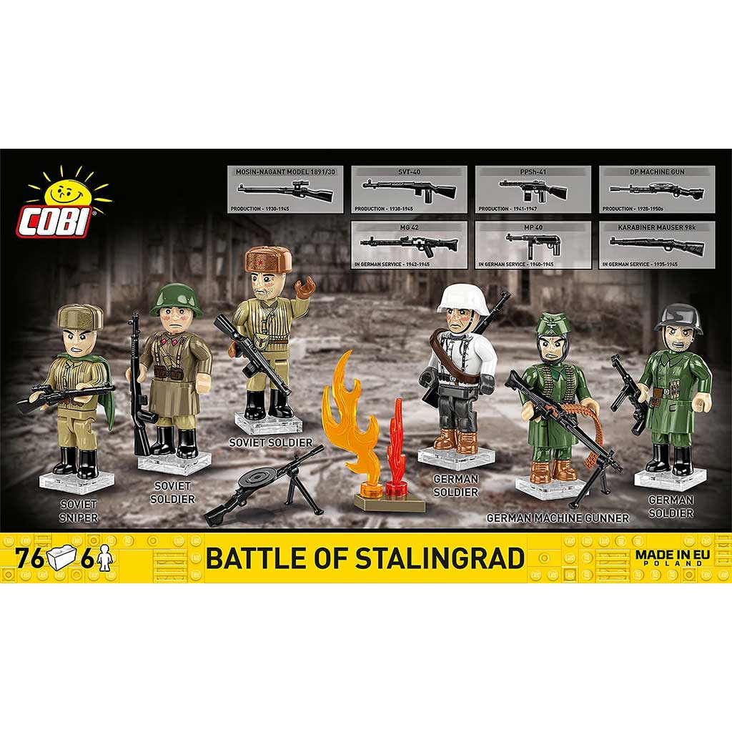 imagen de COBI: WWII Batalla de Stalingrado figura set (2061) 2
