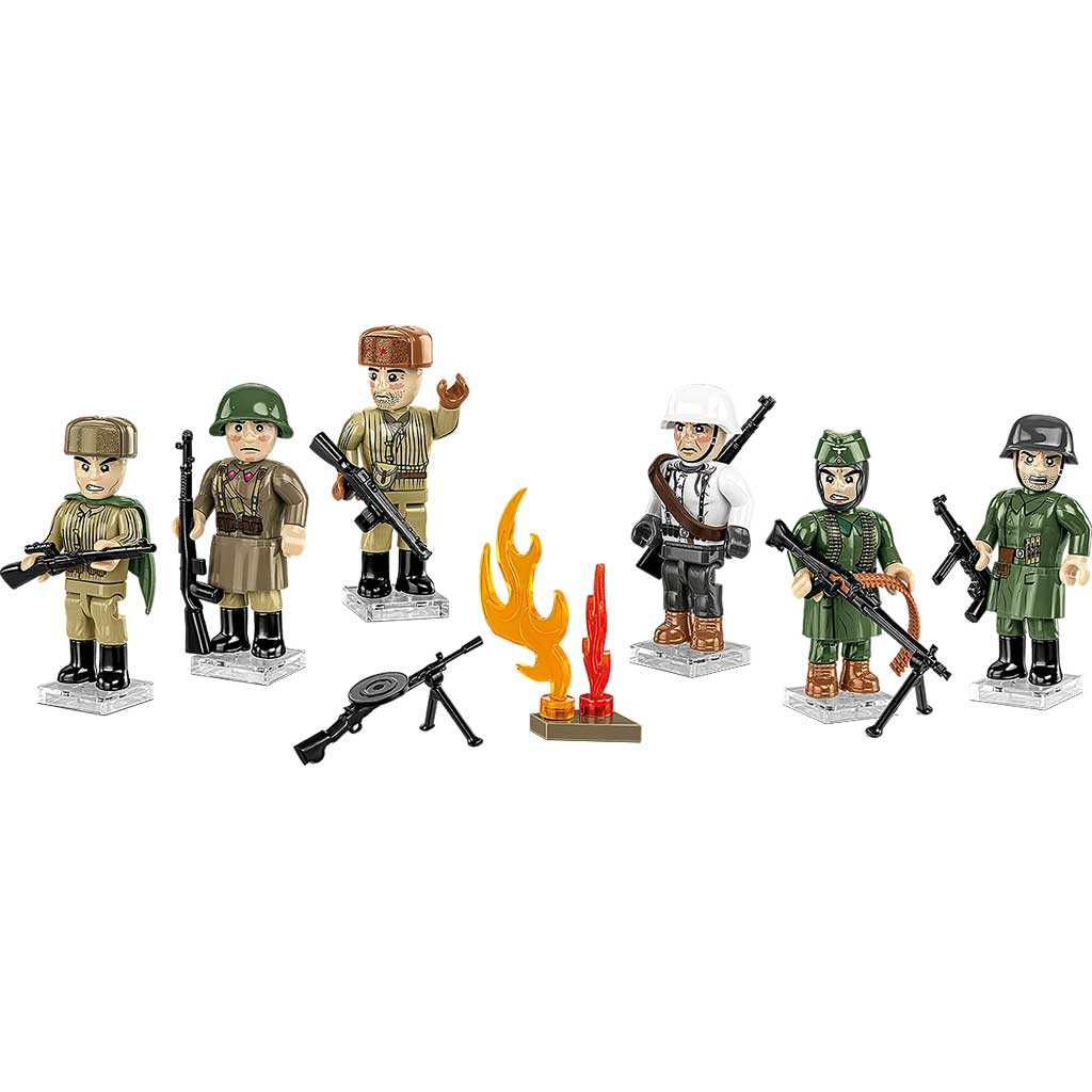 imagen de COBI: WWII Batalla de Stalingrado figura set (2061) 3