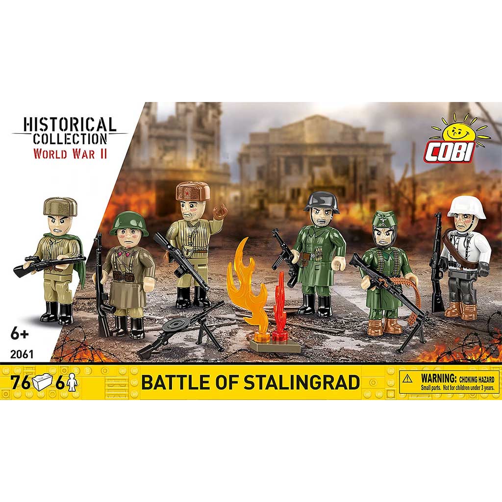 imagen de COBI: WWII Batalla de Stalingrado figura set (2061) 1