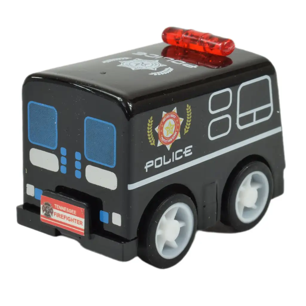 imagen de Coche de aleación: coche de policía en varias versiones de 5 cm 3