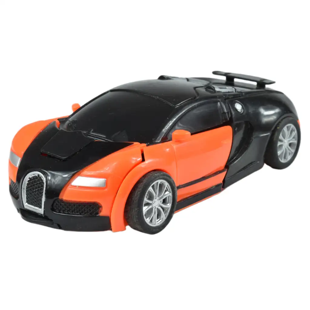 imagen de Coche de carreras: coche deportivo transformable con ruedas de volante en varias versiones de 13 cm 2