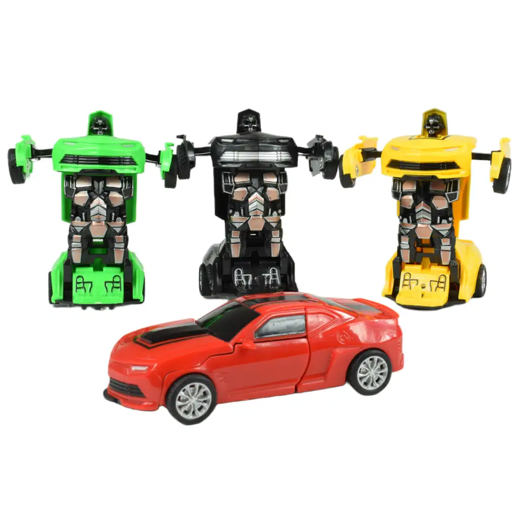 imagen de Coche de carreras: coche deportivo transformable de ruedas de 13cm en varias versiones 2