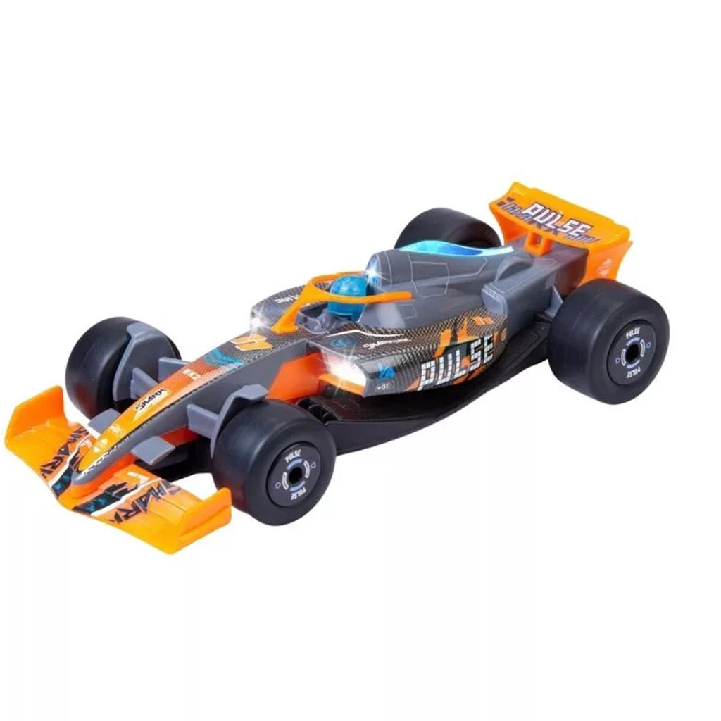 imagen de Coche de carreras Formula Racer Team PULSE con luz y sonido - Dickie Toys 2