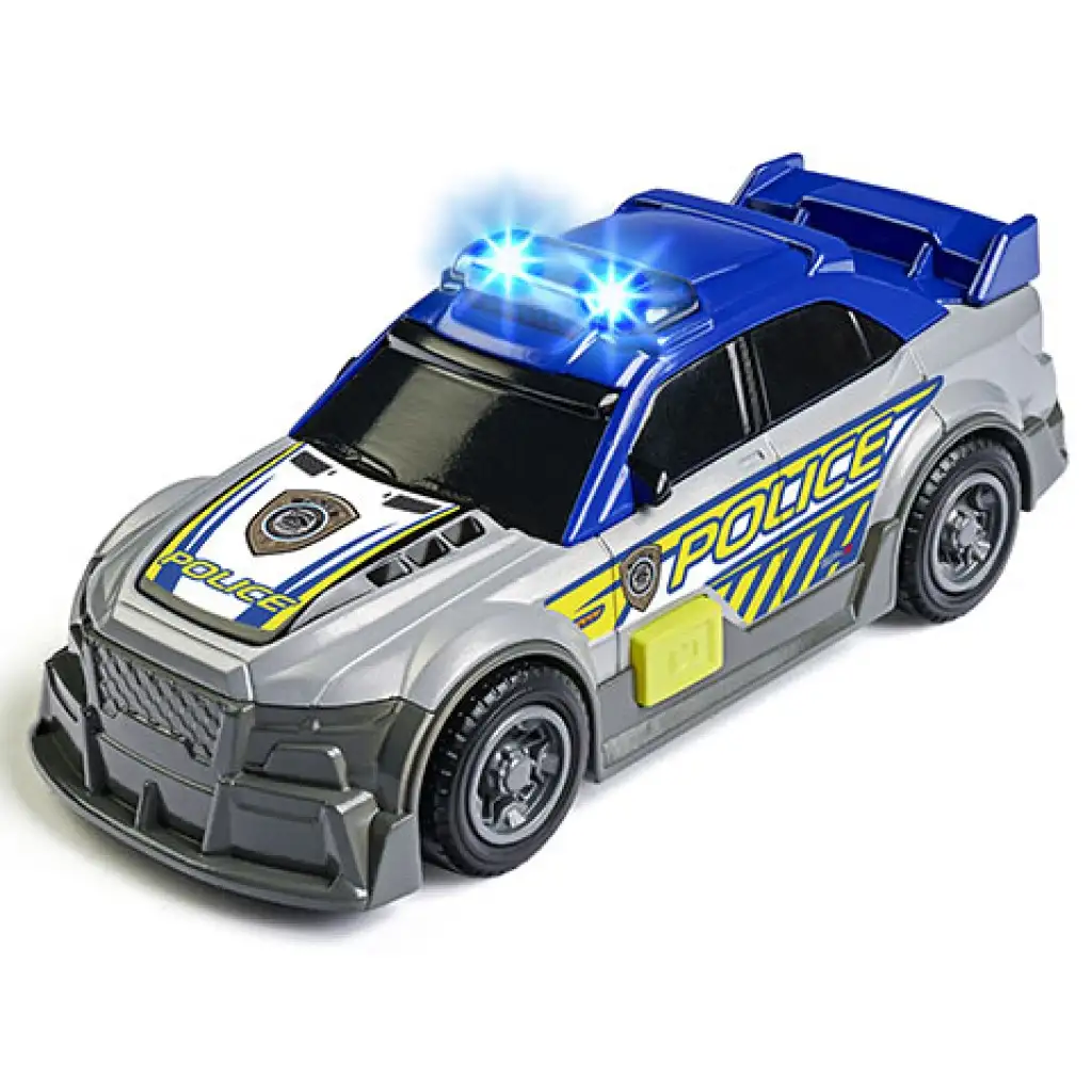 imagen de Coche de policía con luz y sonido 15cm - Dickie Toys 2