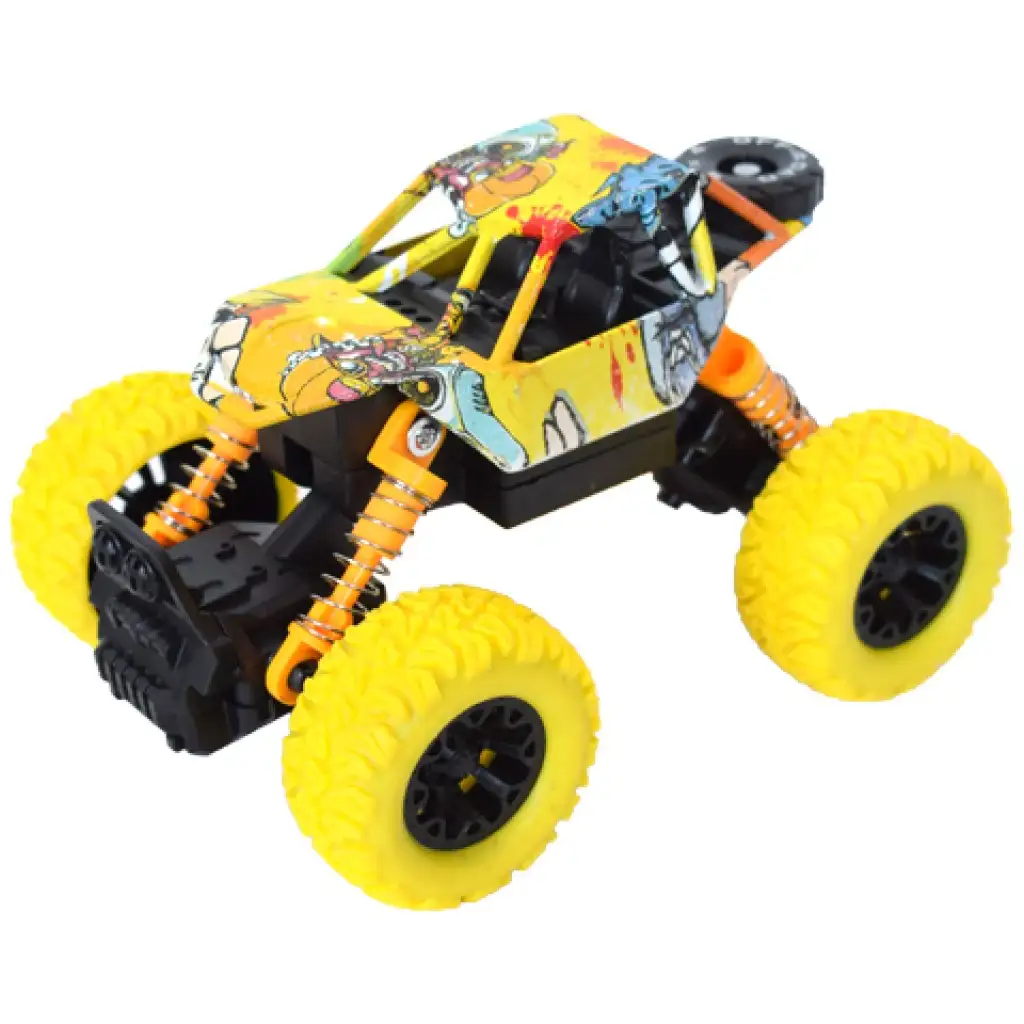 imagen de Coche de rally amarillo de tracción trasera 1/32 2