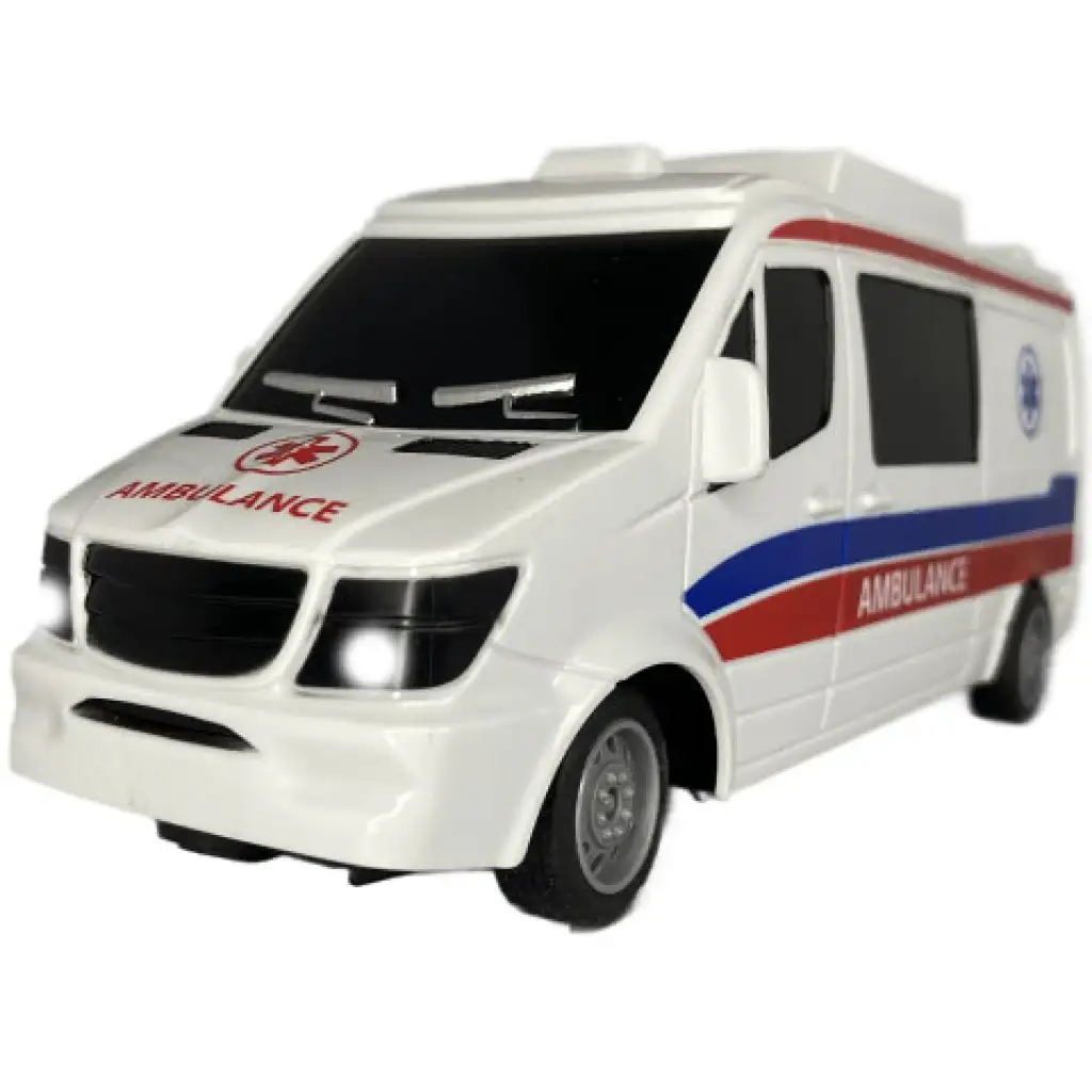 imagen de Coche de rescate RC a control remoto con luz 27MHz escala 1/32 25cm 3