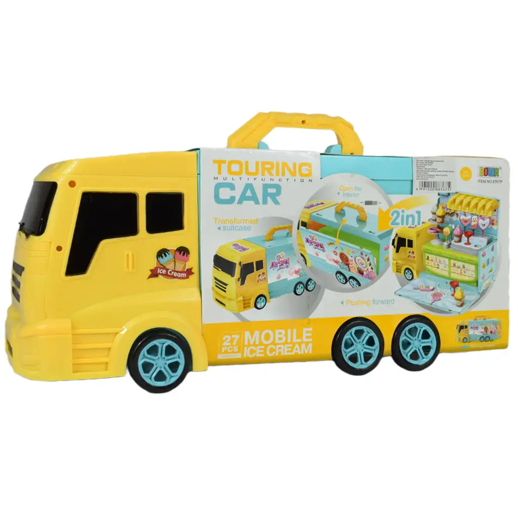 imagen de Coche de Turismo: Auto de postres con dulces y accesorios de 40cm 12