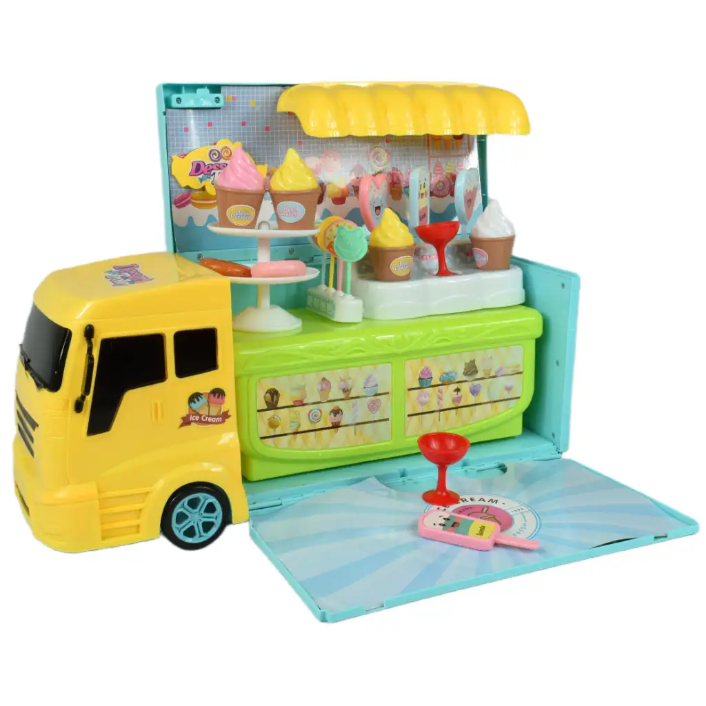 imagen de Coche de Turismo: Auto de postres con dulces y accesorios de 40cm 2