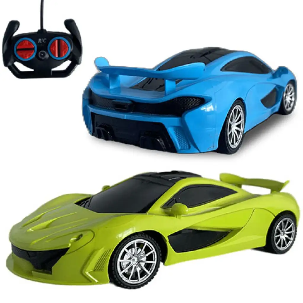 imagen de Coche deportivo RC a control remoto con luz en dos versiones 1/22 escala 20cm 27Mhz 5