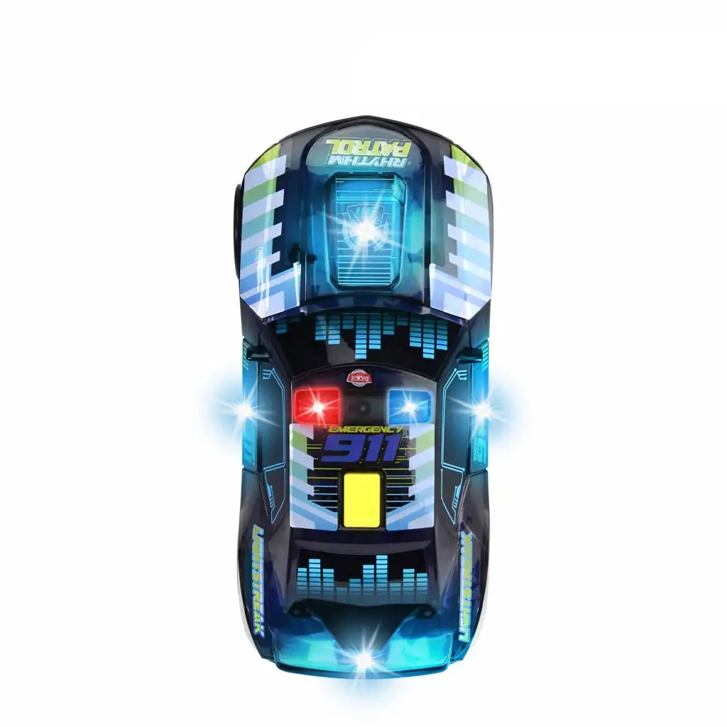 imagen de Coche patrulla Rhythm de 20 cm con luz y sonido - Dickie Toys 3