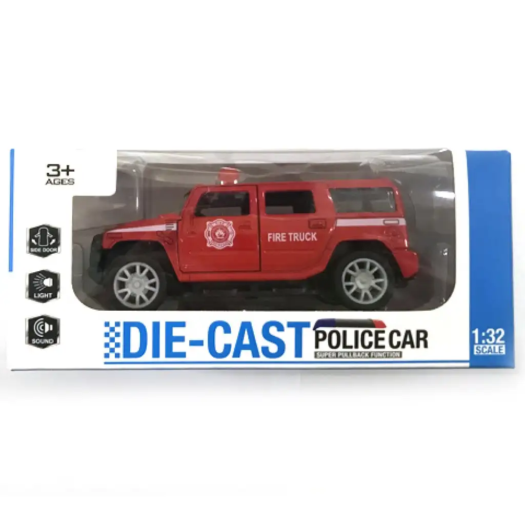 imagen de Coche pequeño Hummer de tracción a retroceso con luz y sonido 1/32 en varias versiones 3
