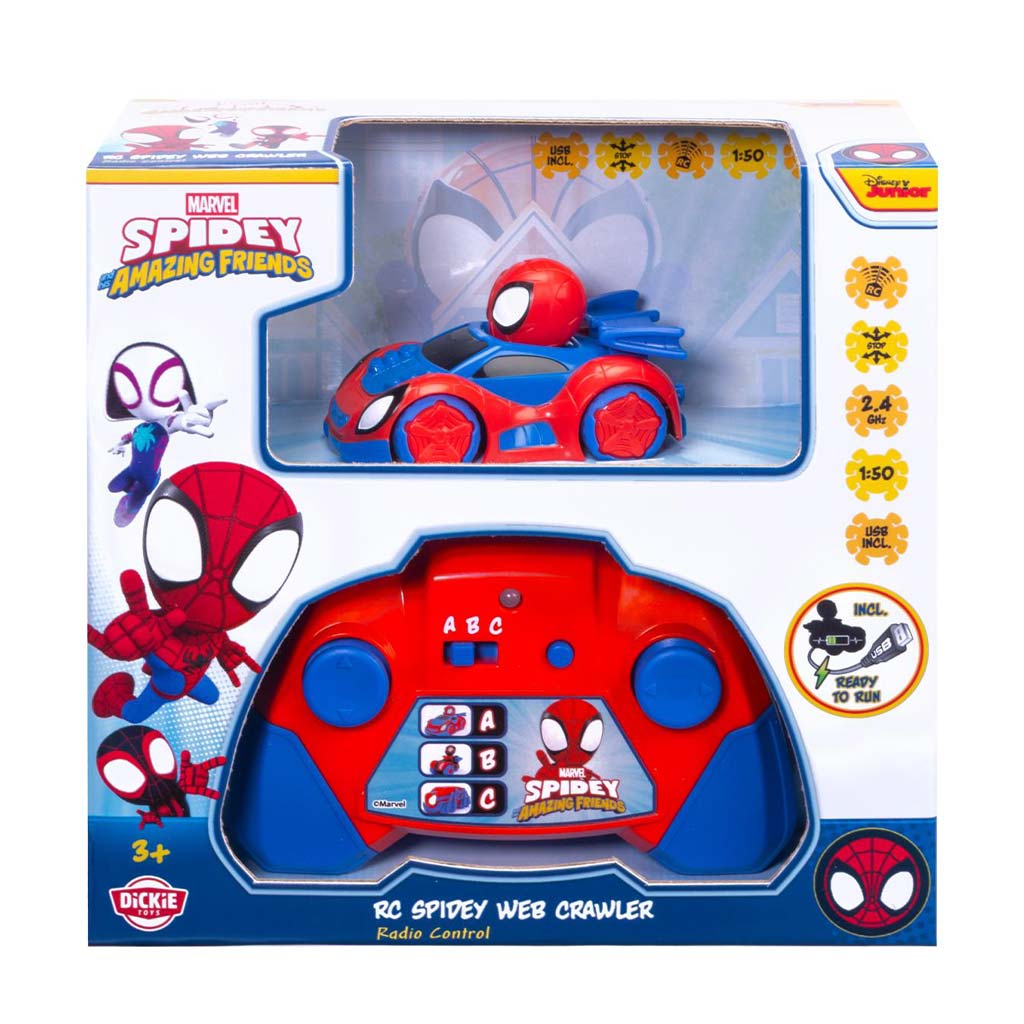 imagen de Coche teledirigido de Spider-Man 1/50 - Dickie Toys 1