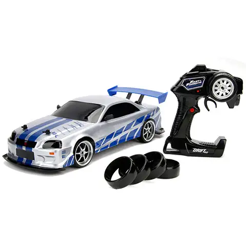 imagen de Coche teledirigido Nissan Skyline GT-R drift 1/10 - Simba Toys 1