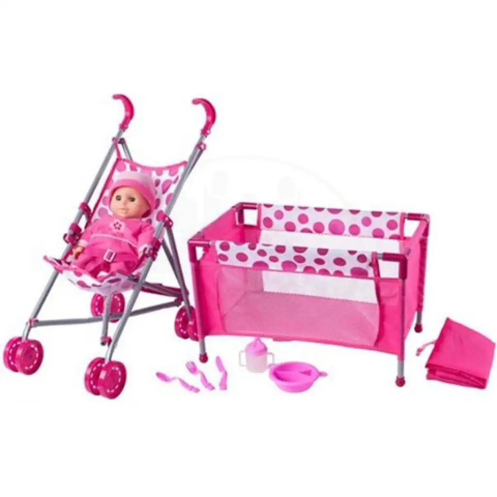 imagen de Cochecito con accesorios - Woodyland 1
