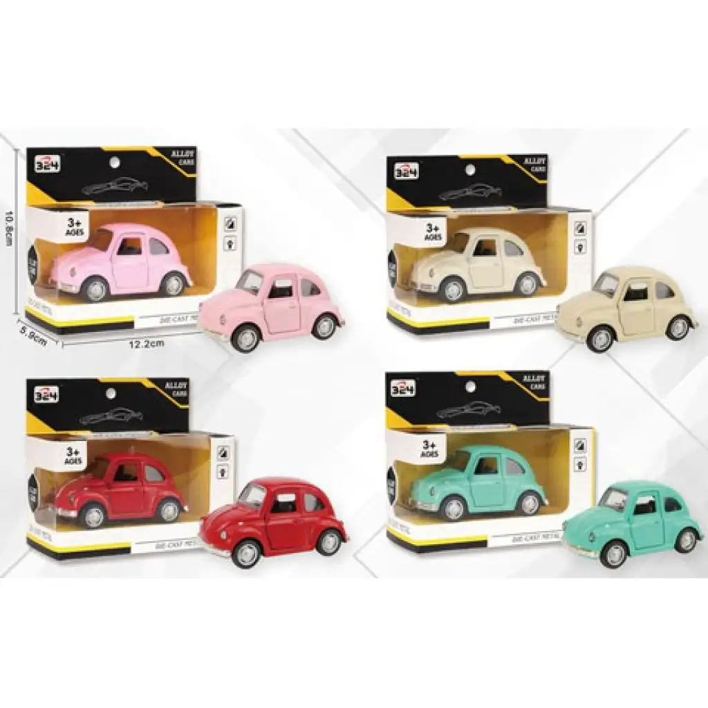 imagen de Cochecito Volkswagen Beetle de tracción hacia atrás en varias versiones 1