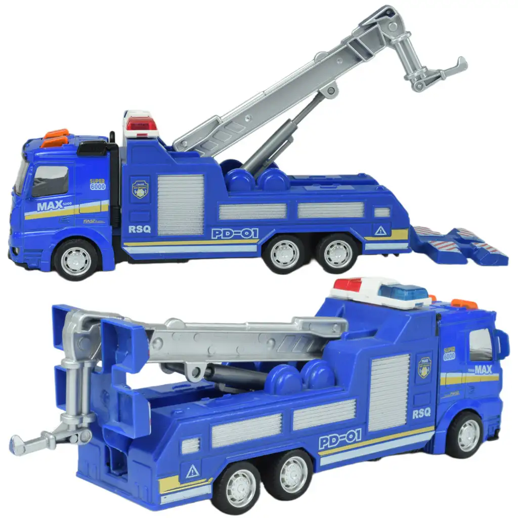 imagen de Coches de Policía: Camión policial de ruedas de lenticular en varias versiones 19cm 7