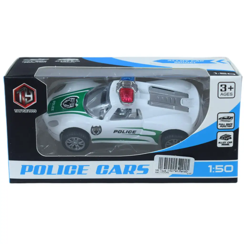 imagen de Coches de Policía: Set de coche de policía de metal en varias versiones 1/50 1ud 10